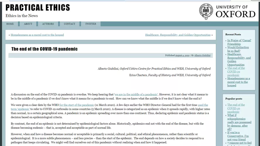 blog screenshot